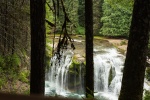 Photo of Lower Lewis Falls from the trail